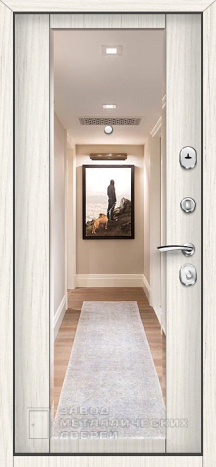 Фото «Дверь в квартиру с зеркалом №31» в Раменскому