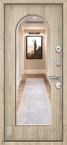 Фото «Дверь с зеркалом №24»  в Железнодорожному